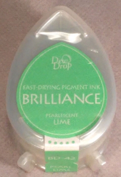 Brilliance Drop Pearlescent Lime